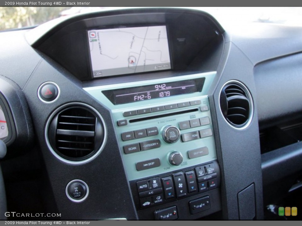 Black Interior Controls for the 2009 Honda Pilot Touring 4WD #61549696