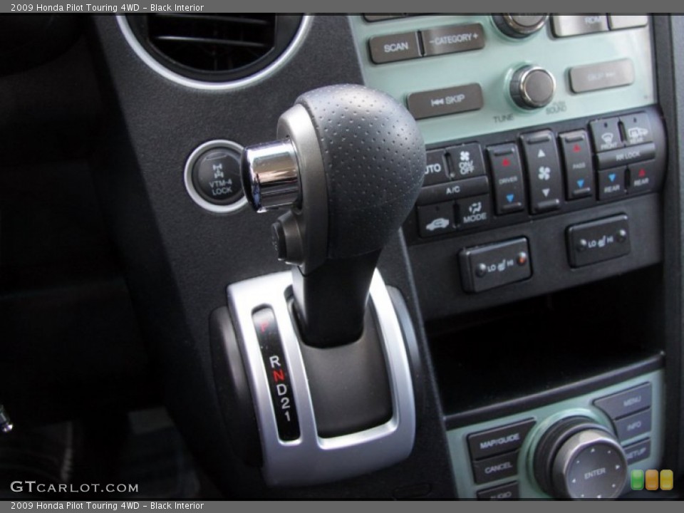 Black Interior Transmission for the 2009 Honda Pilot Touring 4WD #61549706