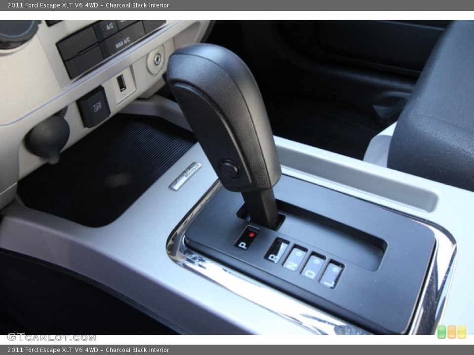 Charcoal Black Interior Transmission for the 2011 Ford Escape XLT V6 4WD #61550121