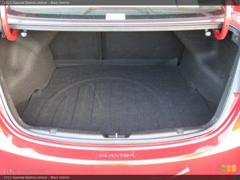 Black Interior Trunk for the 2011 Hyundai Elantra Limited #61553855