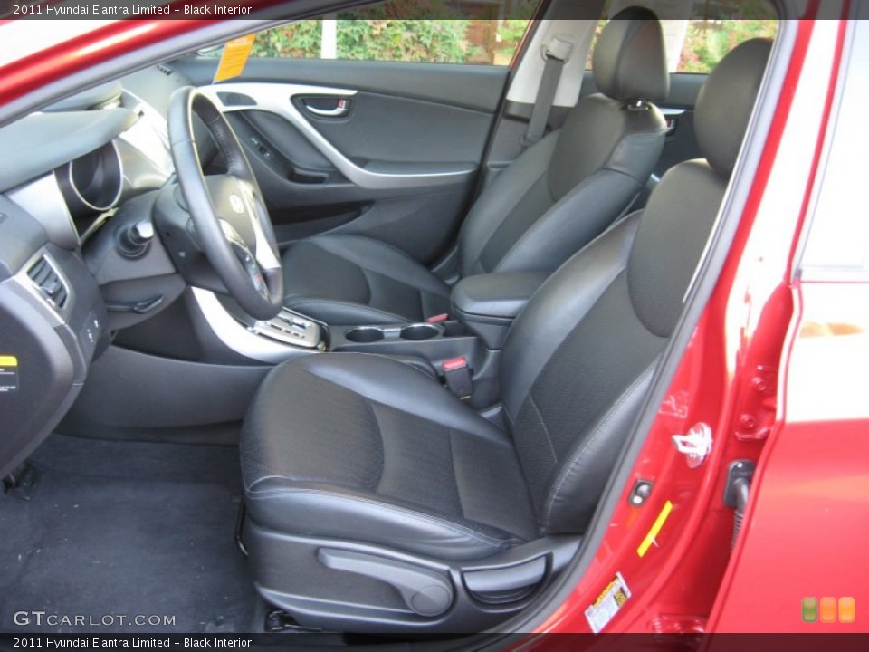 Black Interior Photo for the 2011 Hyundai Elantra Limited #61553873