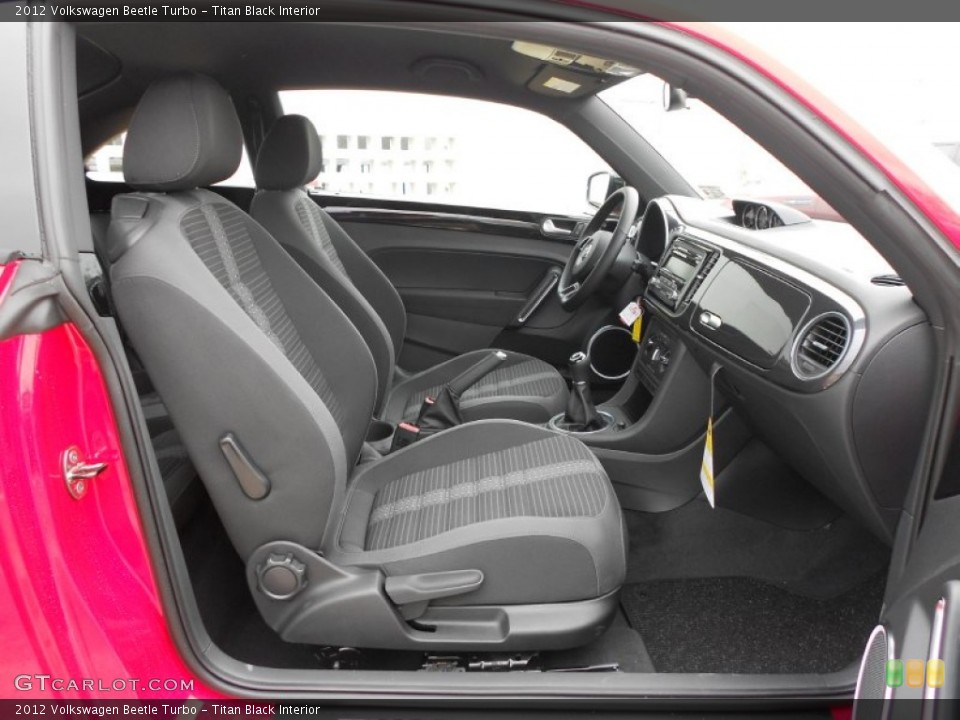 Titan Black Interior Photo for the 2012 Volkswagen Beetle Turbo #61559498