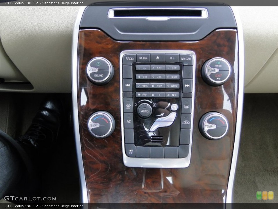 Sandstone Beige Interior Controls for the 2012 Volvo S80 3.2 #61561843
