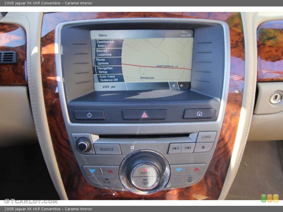 Caramel Interior Controls for the 2008 Jaguar XK XKR Convertible #61562298