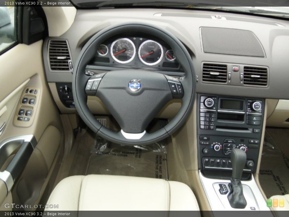 Beige Interior Dashboard for the 2013 Volvo XC90 3.2 #61562316