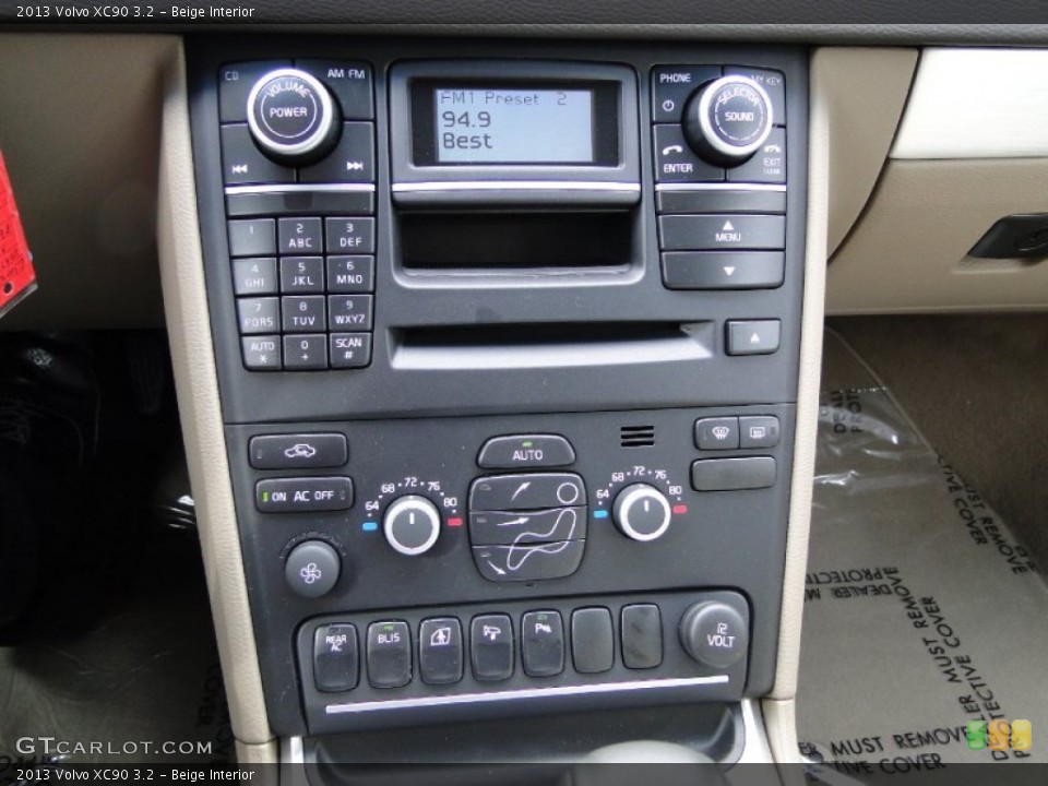 Beige Interior Controls for the 2013 Volvo XC90 3.2 #61562325