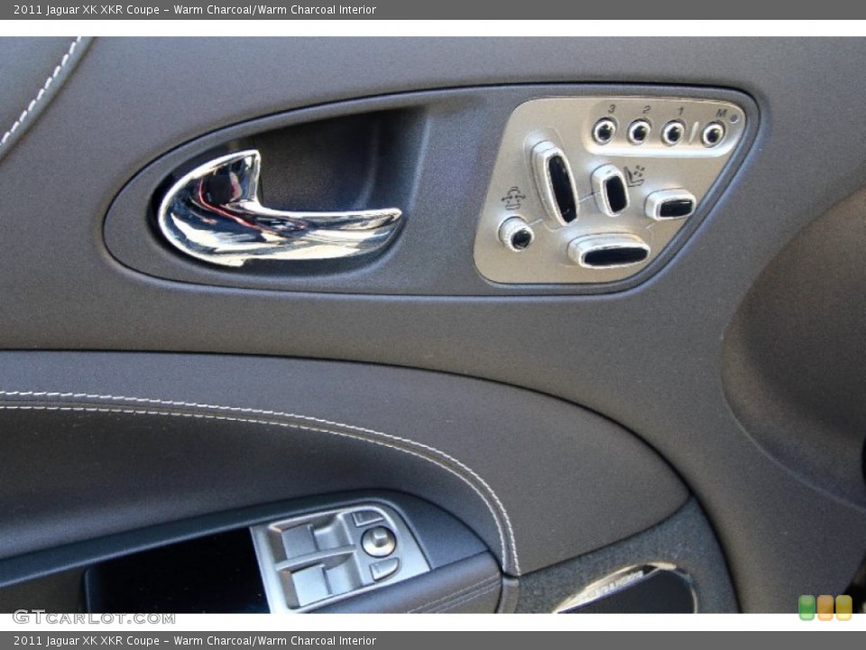 Warm Charcoal/Warm Charcoal Interior Controls for the 2011 Jaguar XK XKR Coupe #61562445