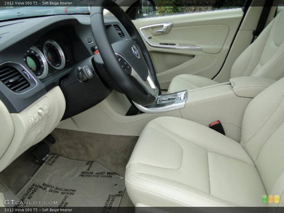 Soft Beige Interior Photo for the 2012 Volvo S60 T5 #61562538