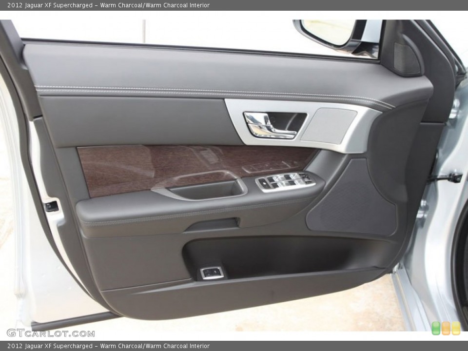 Warm Charcoal/Warm Charcoal Interior Door Panel for the 2012 Jaguar XF Supercharged #61562703