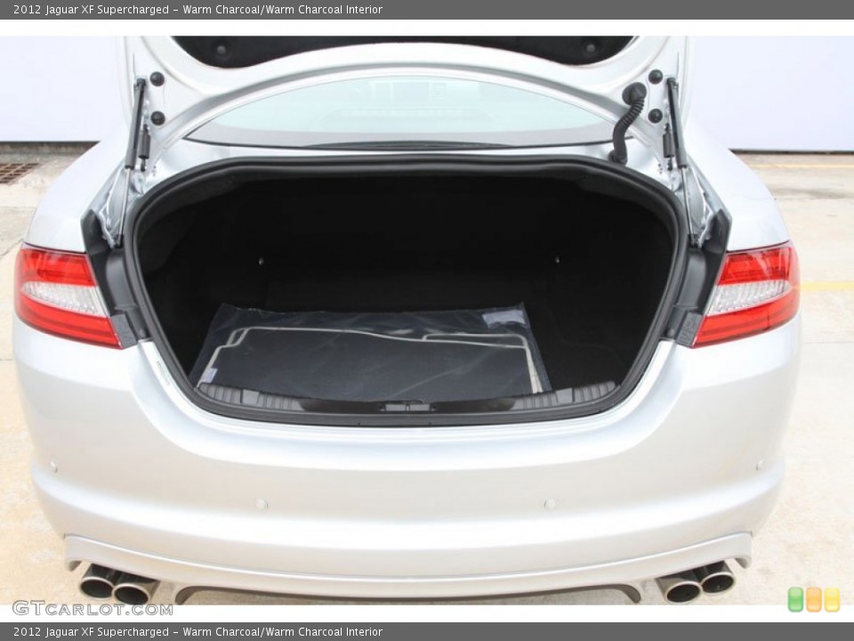 Warm Charcoal/Warm Charcoal Interior Trunk for the 2012 Jaguar XF Supercharged #61562736