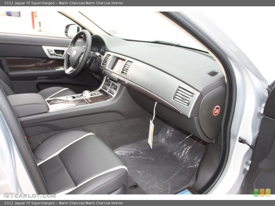 Warm Charcoal/Warm Charcoal Interior Dashboard for the 2012 Jaguar XF Supercharged #61562760
