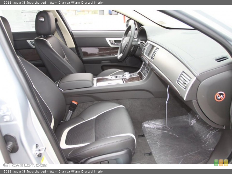 Warm Charcoal/Warm Charcoal Interior Photo for the 2012 Jaguar XF Supercharged #61562769