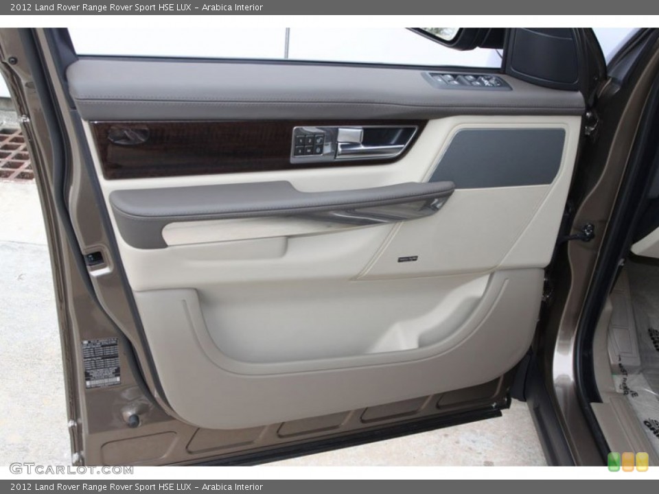 Arabica Interior Door Panel for the 2012 Land Rover Range Rover Sport HSE LUX #61563546