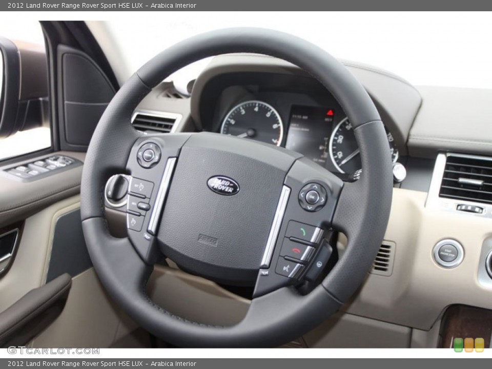 Arabica Interior Steering Wheel for the 2012 Land Rover Range Rover Sport HSE LUX #61563624