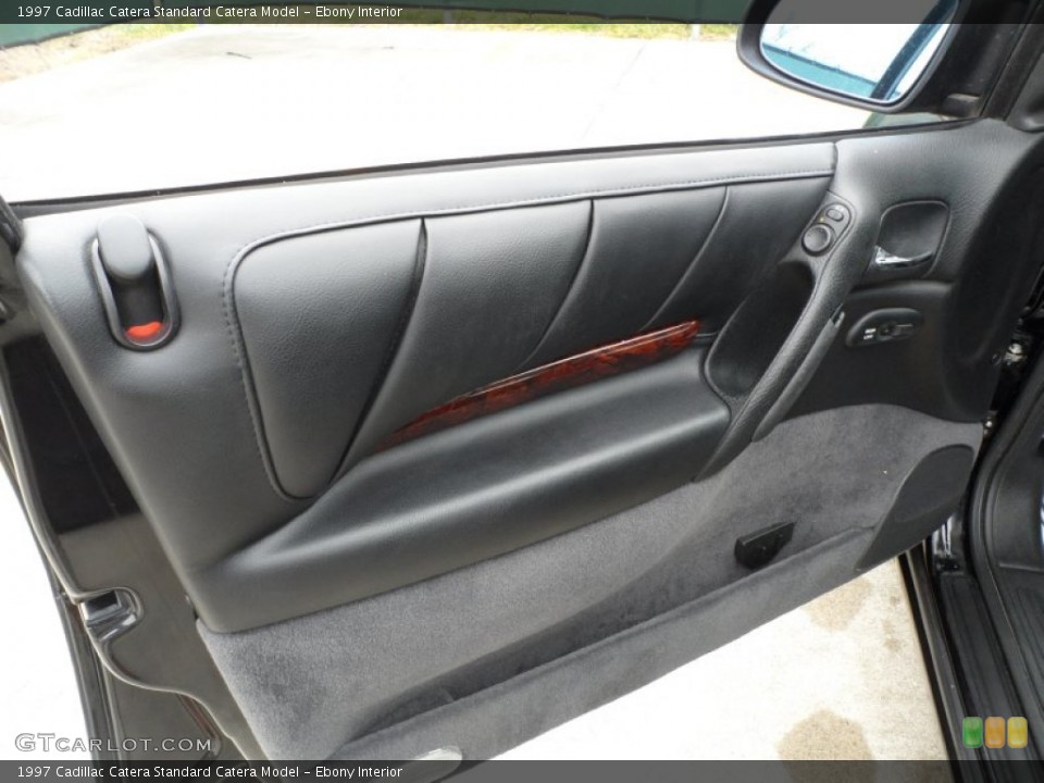Ebony Interior Door Panel for the 1997 Cadillac Catera  #61564254