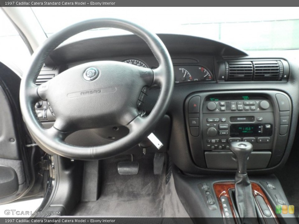 Ebony Interior Dashboard for the 1997 Cadillac Catera  #61564284