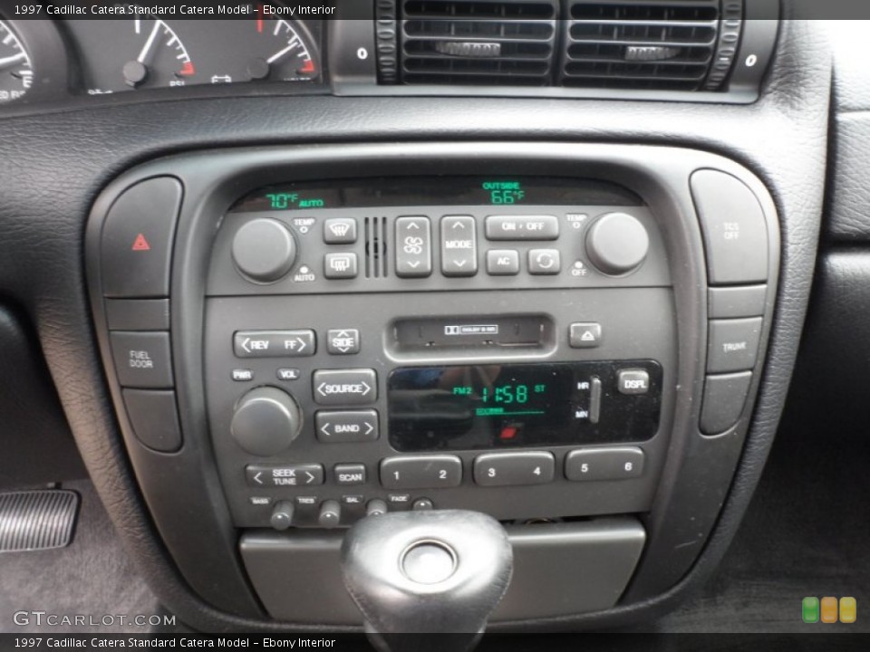 Ebony Interior Controls for the 1997 Cadillac Catera  #61564293