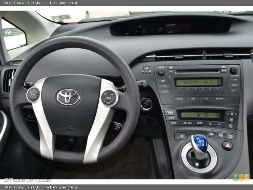 Dark Gray Interior Dashboard for the 2010 Toyota Prius Hybrid II #61565802
