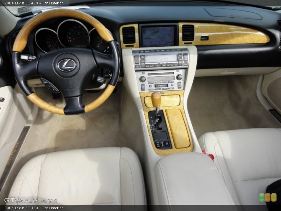 Ecru Interior Dashboard for the 2004 Lexus SC 430 #61565937