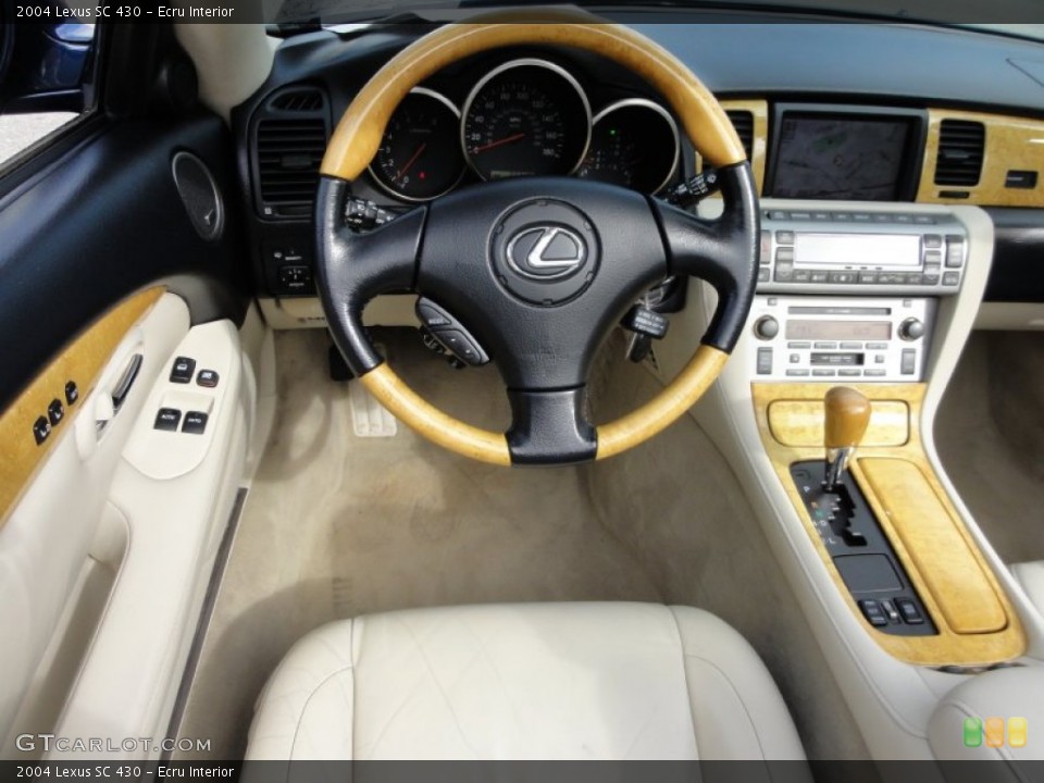 Ecru Interior Steering Wheel for the 2004 Lexus SC 430 #61565952