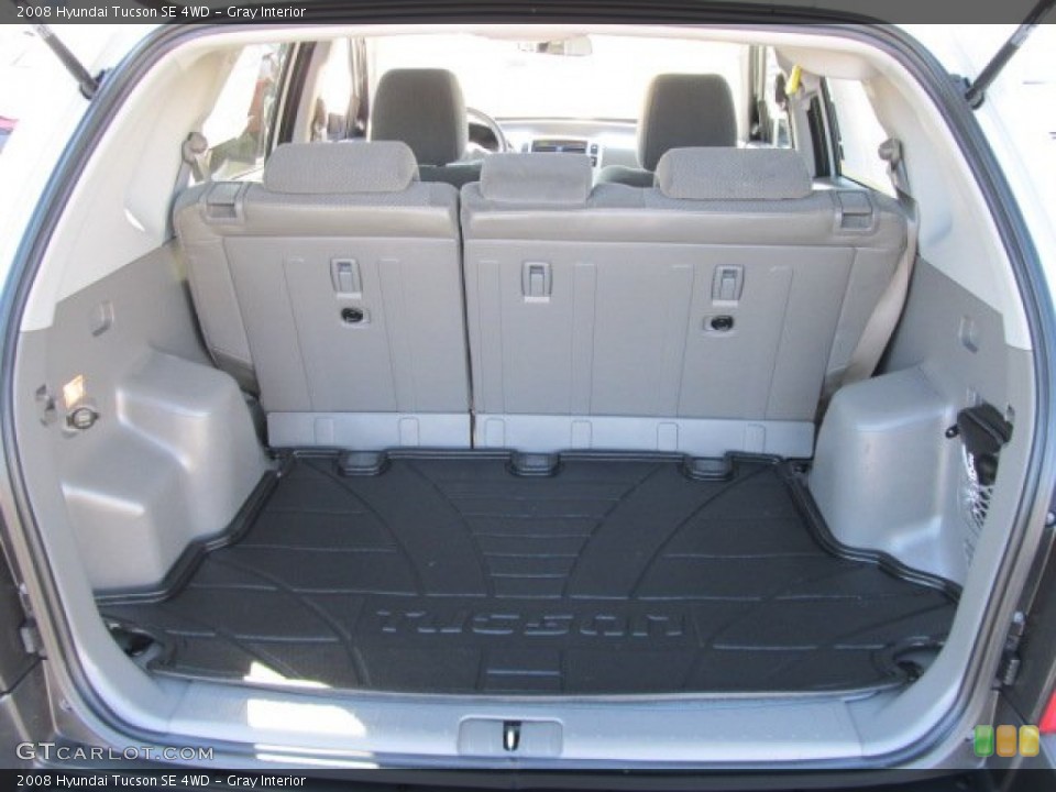 Gray Interior Trunk for the 2008 Hyundai Tucson SE 4WD #61567290