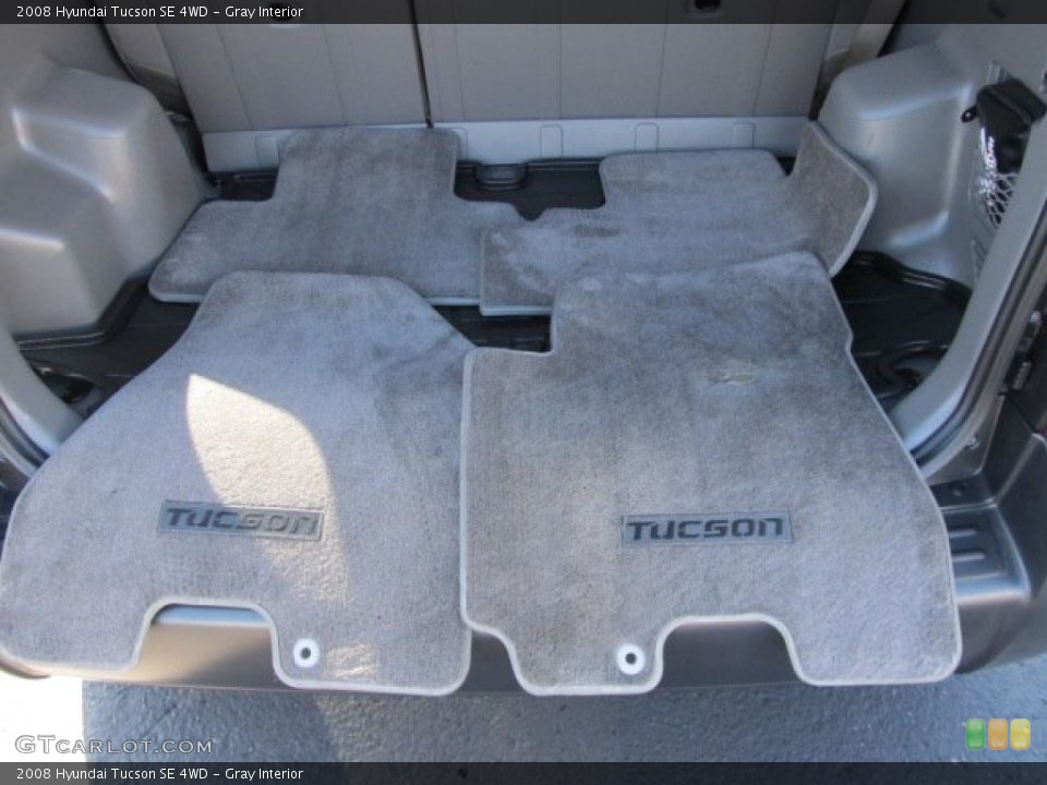 Gray Interior Trunk for the 2008 Hyundai Tucson SE 4WD #61567299