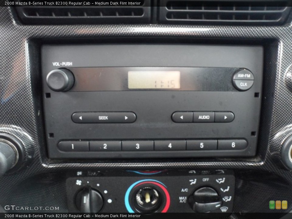 Medium Dark Flint Interior Audio System for the 2008 Mazda B-Series Truck B2300 Regular Cab #61570992