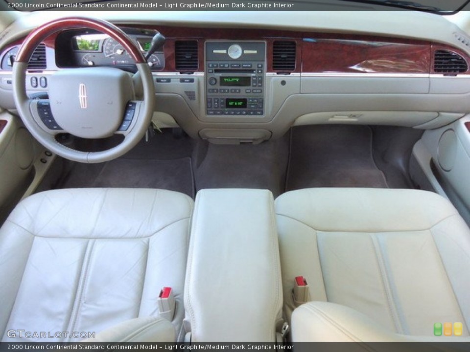 Light Graphite/Medium Dark Graphite Interior Dashboard for the 2000 Lincoln Continental  #61571895