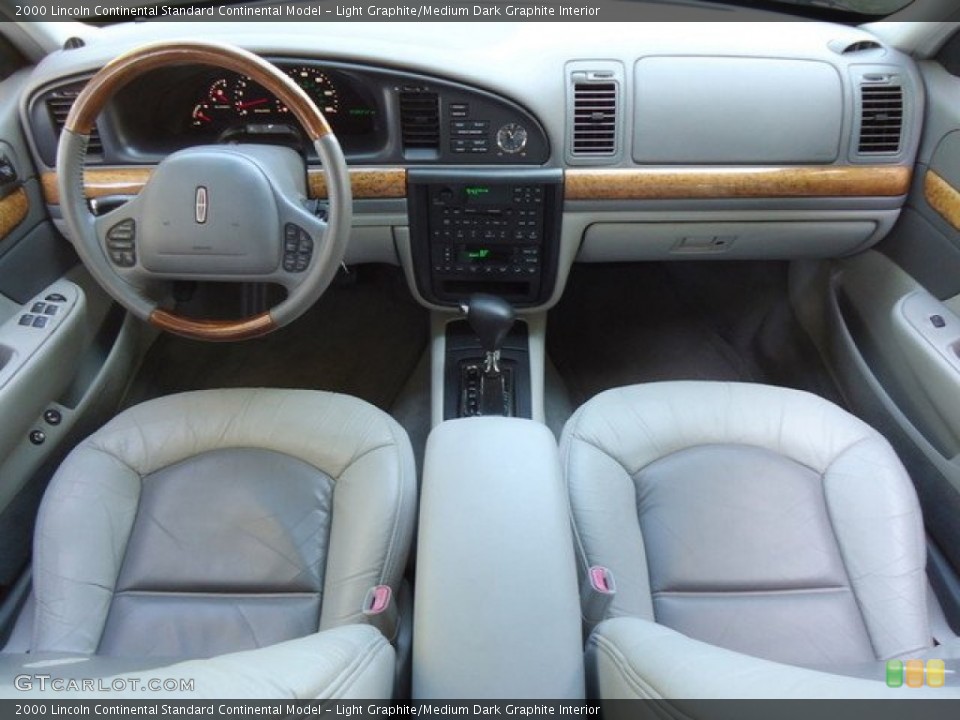 Light Graphite/Medium Dark Graphite Interior Dashboard for the 2000 Lincoln Continental  #61571898