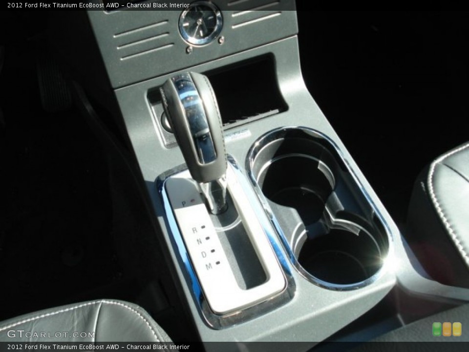 Charcoal Black Interior Transmission for the 2012 Ford Flex Titanium EcoBoost AWD #61574688