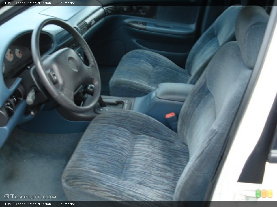 Blue 1997 Dodge Intrepid Interiors