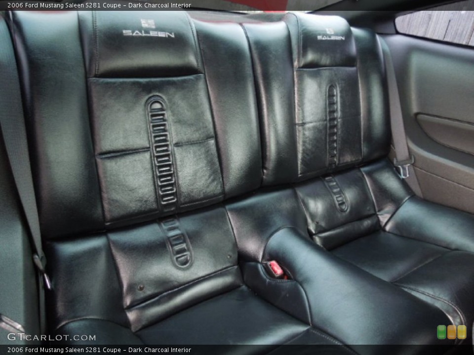 Dark Charcoal Interior Rear Seat for the 2006 Ford Mustang Saleen S281 Coupe #61581509