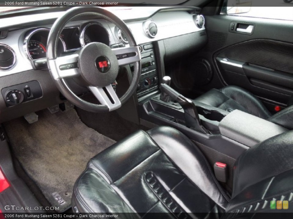 Dark Charcoal Interior Prime Interior for the 2006 Ford Mustang Saleen S281 Coupe #61581607