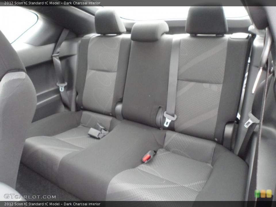 Dark Charcoal Interior Rear Seat for the 2012 Scion tC  #61582169
