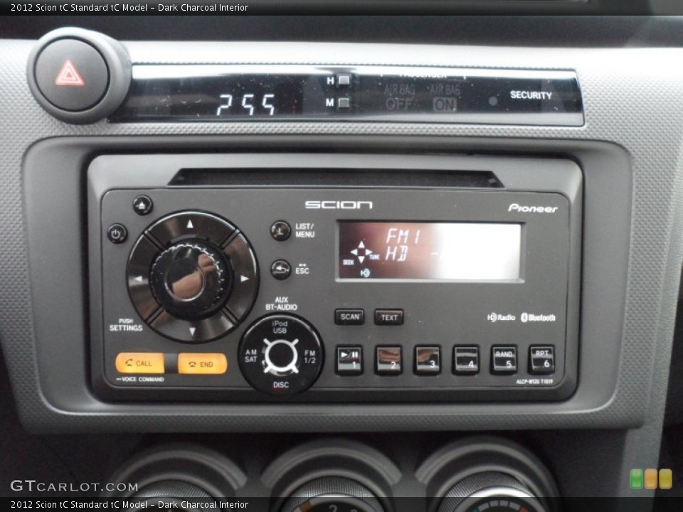 Dark Charcoal Interior Audio System for the 2012 Scion tC  #61582195