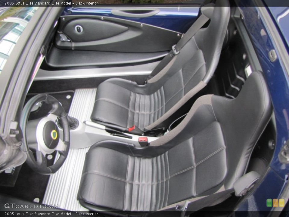 Black Interior Photo for the 2005 Lotus Elise  #61582404