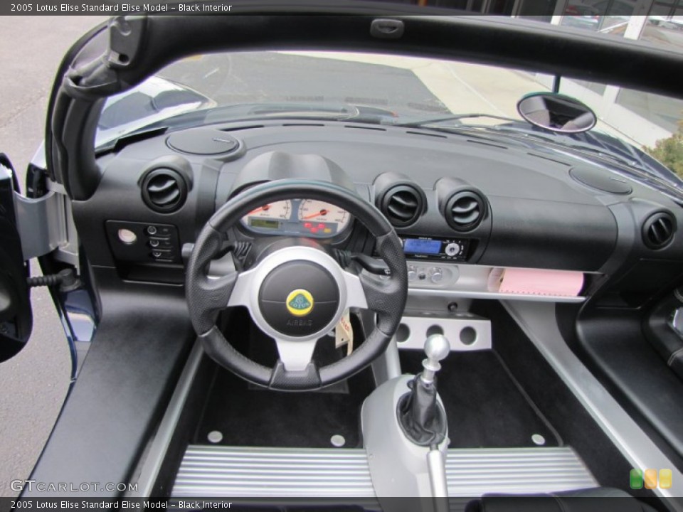 Black Interior Dashboard for the 2005 Lotus Elise  #61582428
