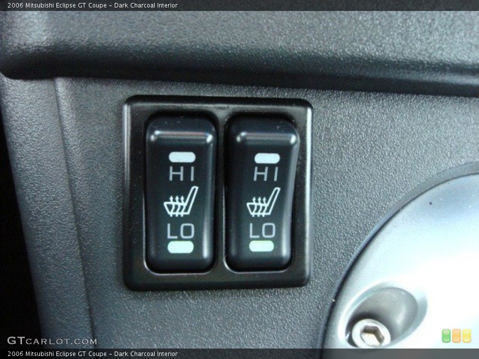 Dark Charcoal Interior Controls for the 2006 Mitsubishi Eclipse GT Coupe #61584748