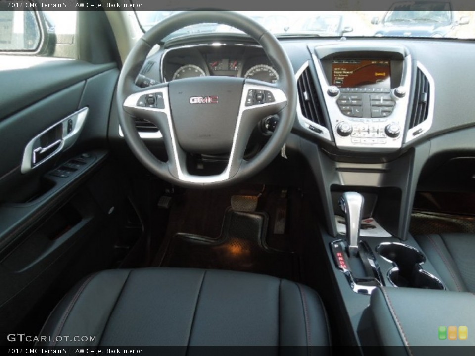 Jet Black Interior Dashboard for the 2012 GMC Terrain SLT AWD #61584775