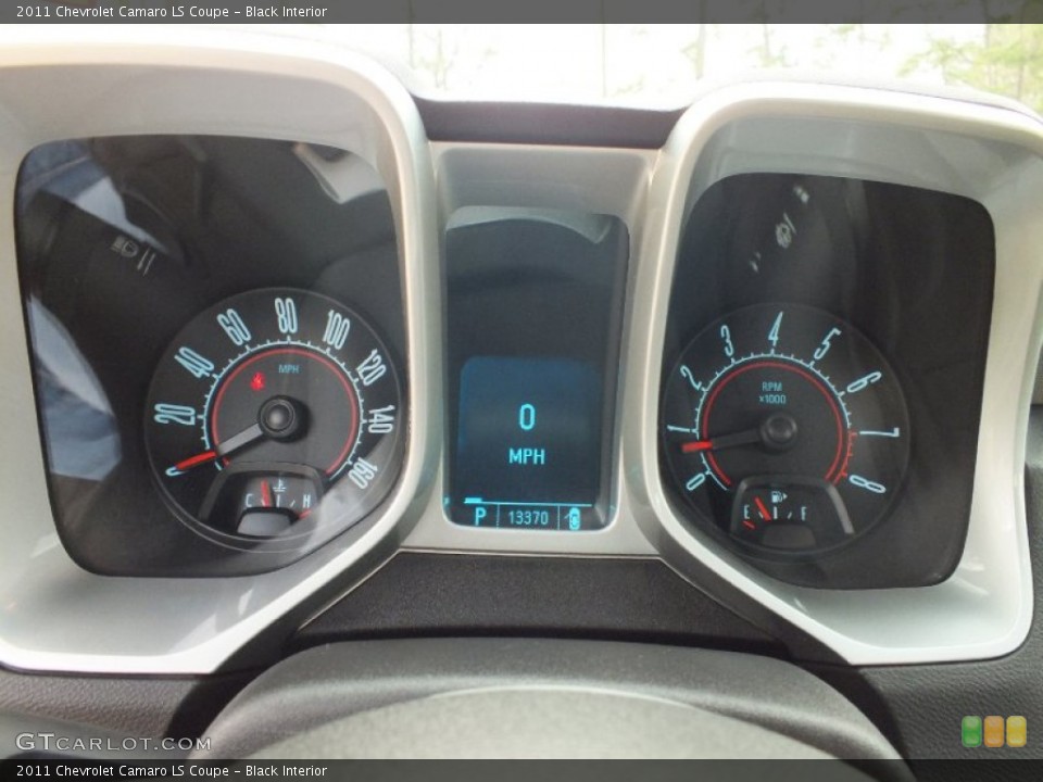 Black Interior Gauges for the 2011 Chevrolet Camaro LS Coupe #61587476