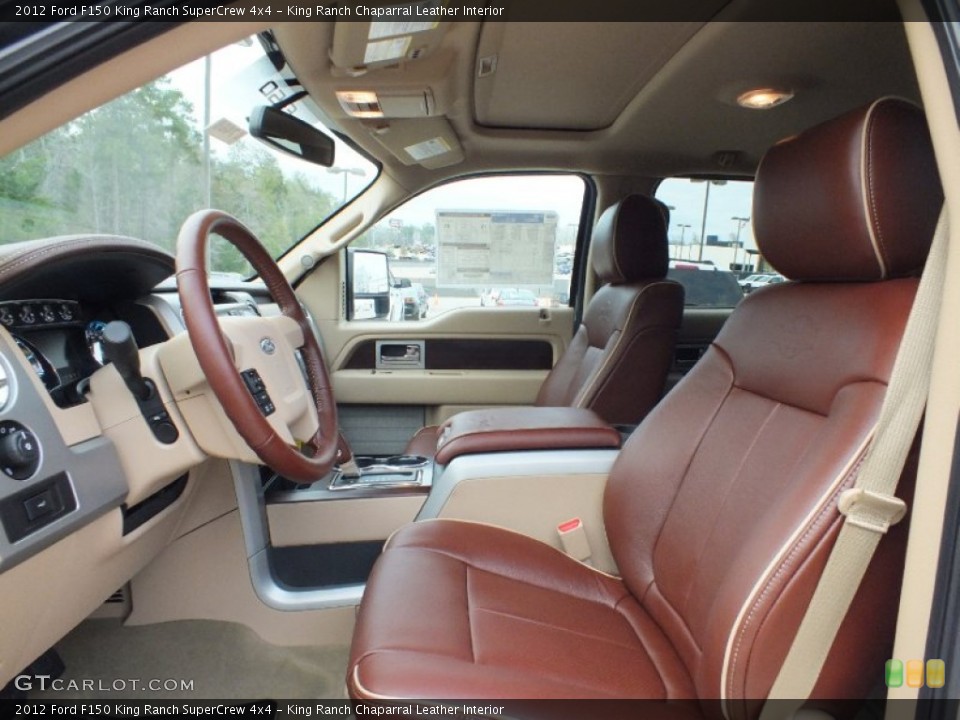 King Ranch Chaparral Leather Interior Photo for the 2012 Ford F150 King Ranch SuperCrew 4x4 #61587876