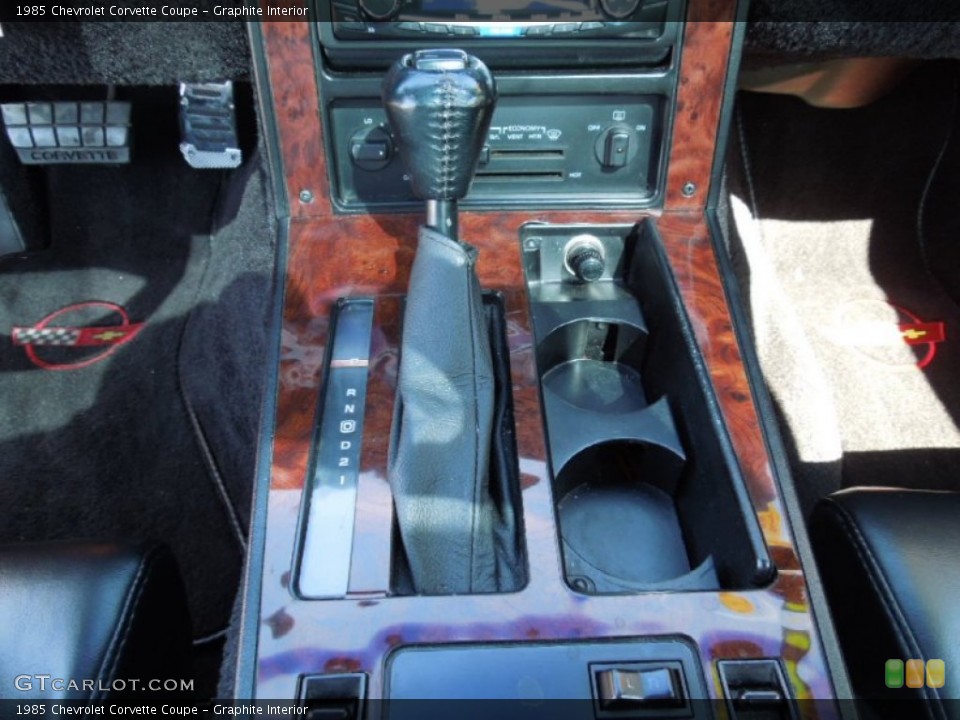 Graphite Interior Transmission for the 1985 Chevrolet Corvette Coupe #61588360