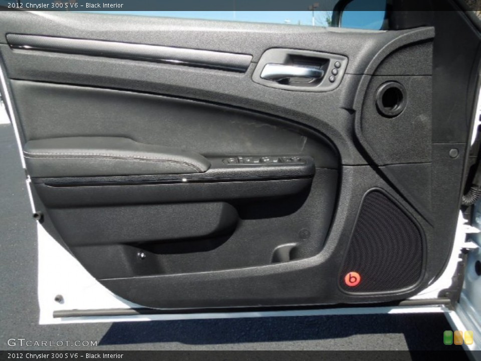 Black Interior Door Panel for the 2012 Chrysler 300 S V6 #61588846