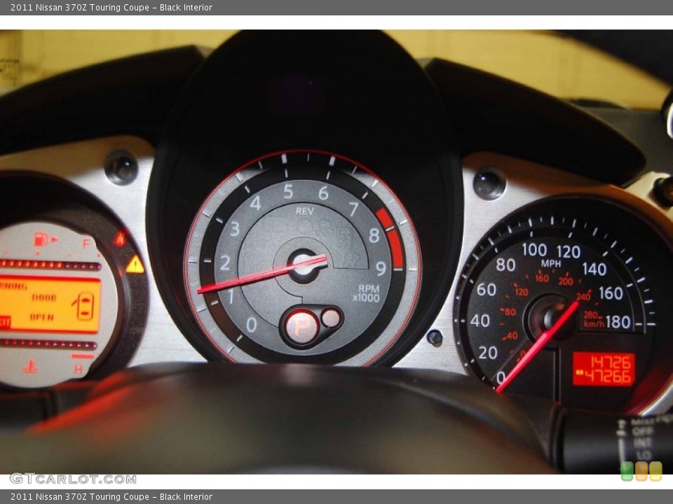 Black Interior Gauges for the 2011 Nissan 370Z Touring Coupe #61598312