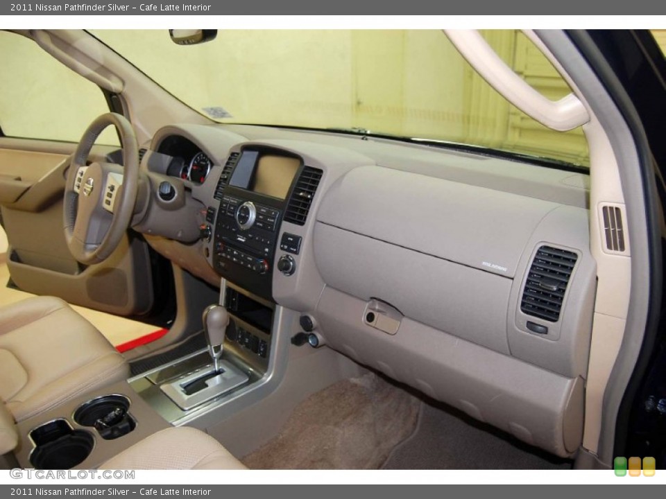 Cafe Latte Interior Dashboard for the 2011 Nissan Pathfinder Silver #61598757
