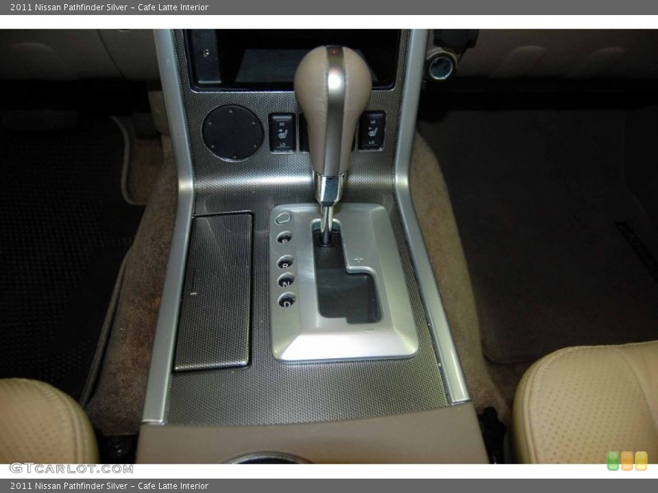 Cafe Latte Interior Transmission for the 2011 Nissan Pathfinder Silver #61598766