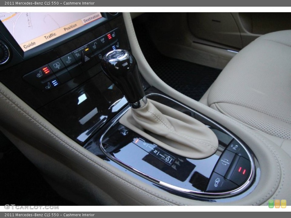 Cashmere Interior Transmission for the 2011 Mercedes-Benz CLS 550 #61600046