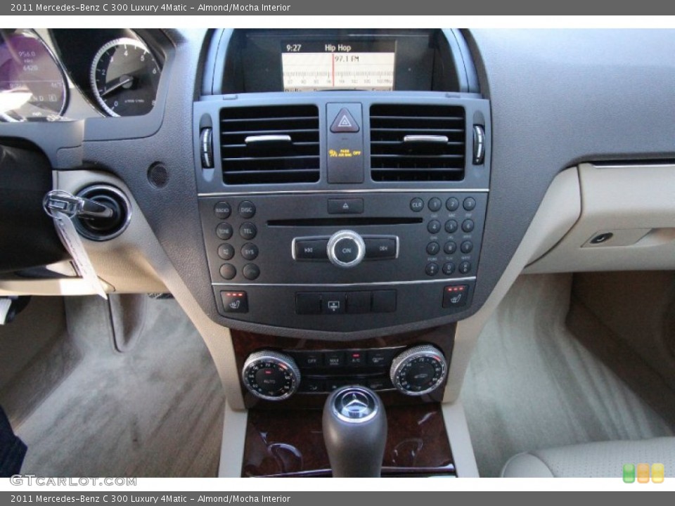Almond/Mocha Interior Controls for the 2011 Mercedes-Benz C 300 Luxury 4Matic #61600197