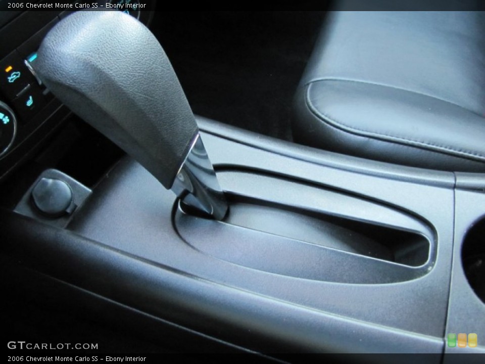 Ebony Interior Transmission for the 2006 Chevrolet Monte Carlo SS #61603212