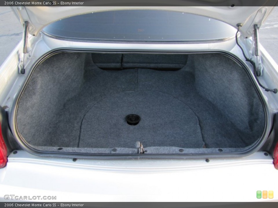 Ebony Interior Trunk for the 2006 Chevrolet Monte Carlo SS #61603293